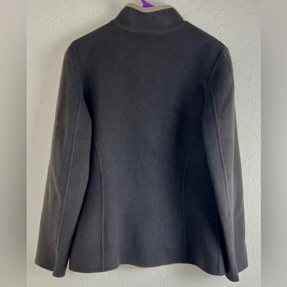 Nina Mclemore Wool Reversible Jacket